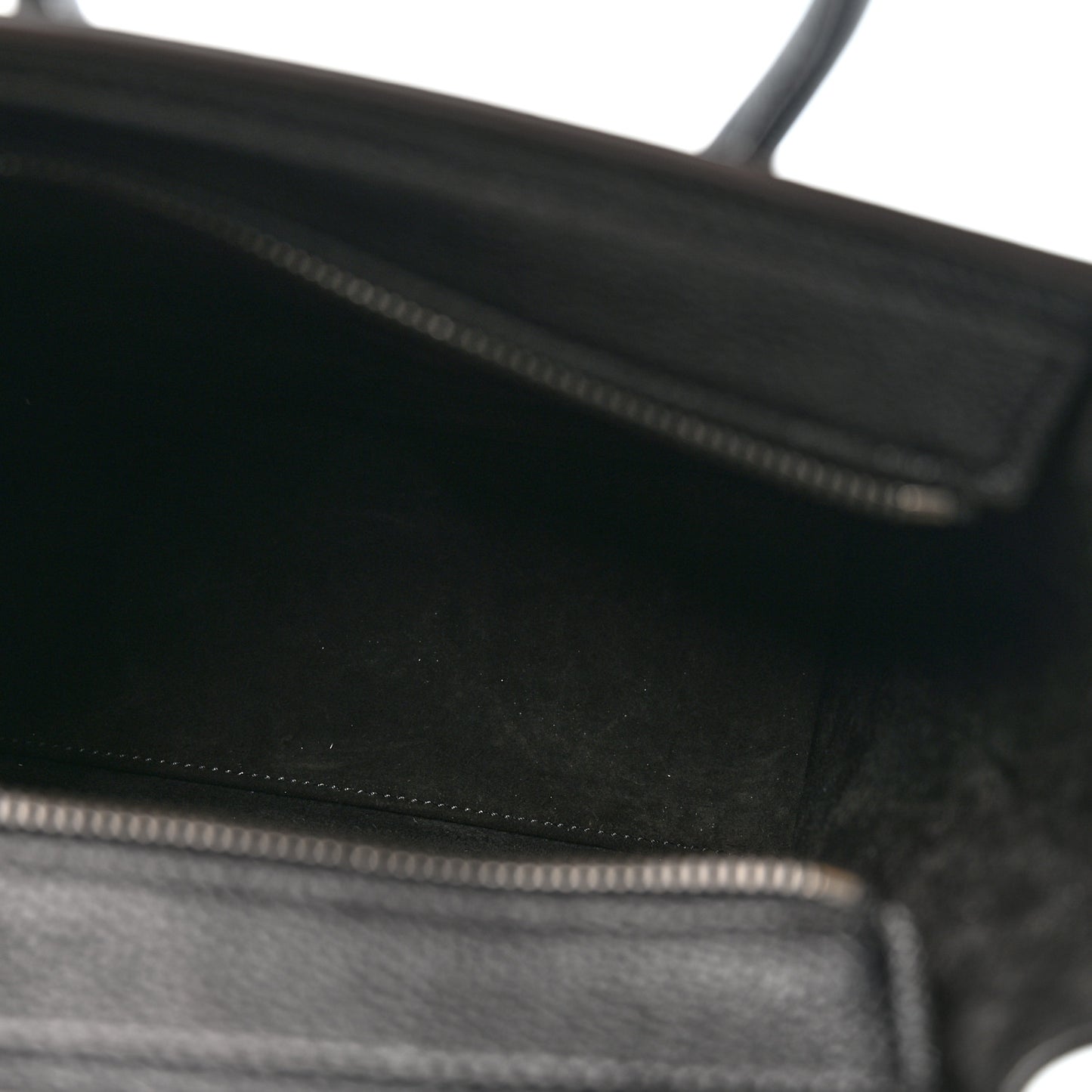 Smooth Calfskin Nano Luggage Black