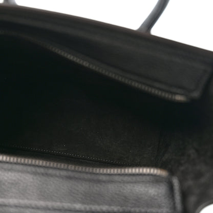 Celine Smooth Calfskin Nano Luggage Black 5 of 11