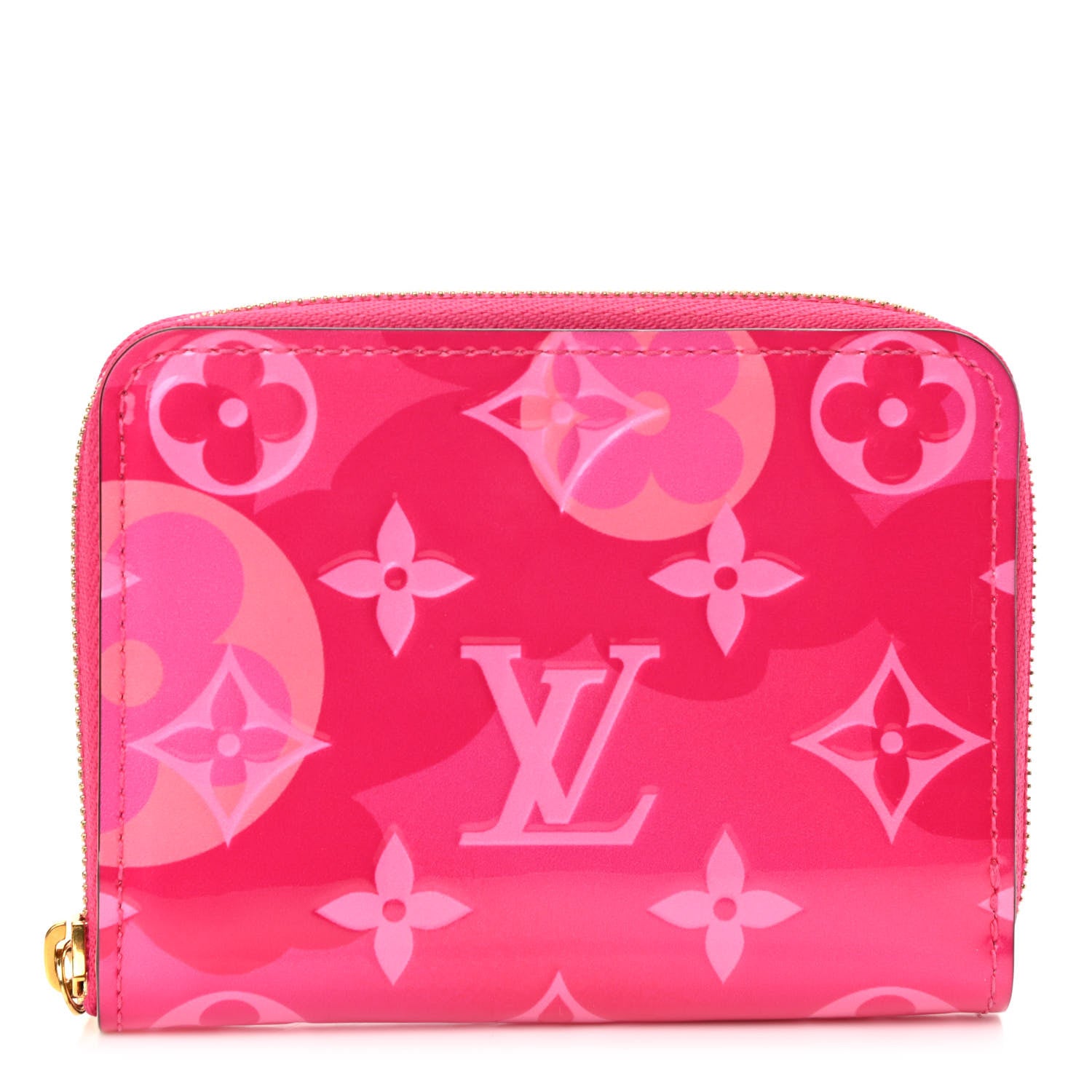 Louis Vuitton Vernis Valentine Zippy Coin Purse Fuchsia 2 of 6