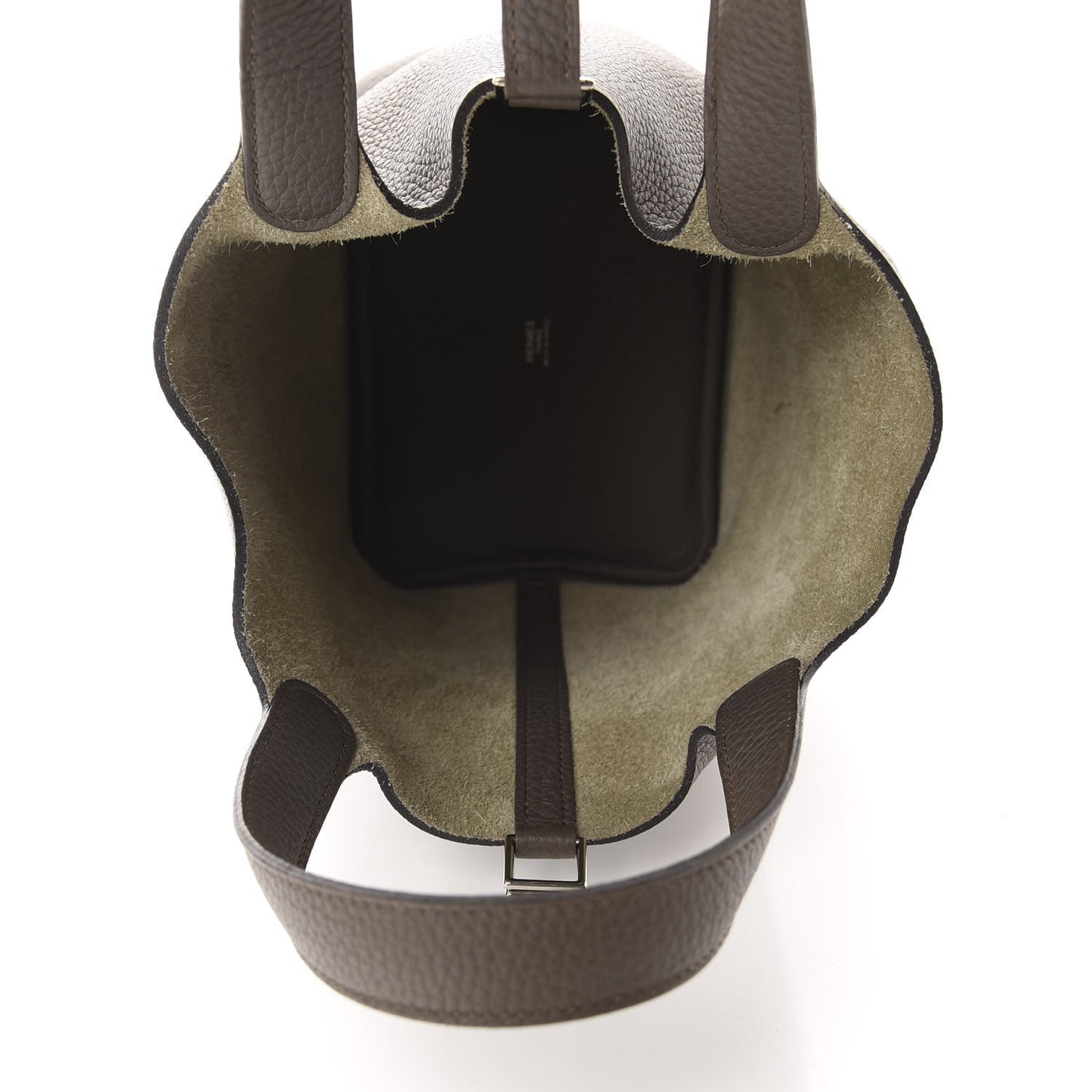 Taurillon Clemence Picotin Lock 18 PM Etain