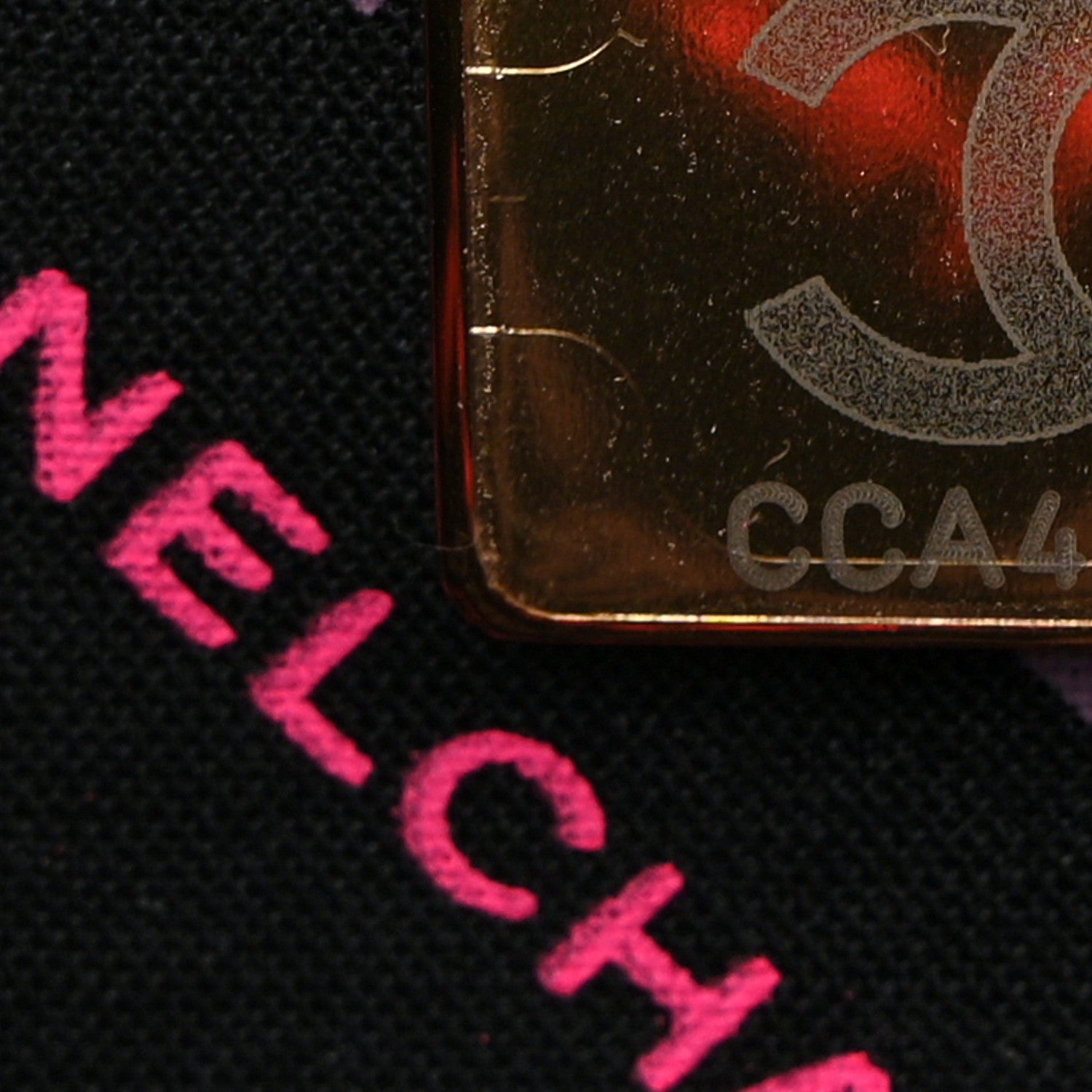 Chanel Caviar Quilted Studded CC Wallet on Chain WOC Black 8 of 11