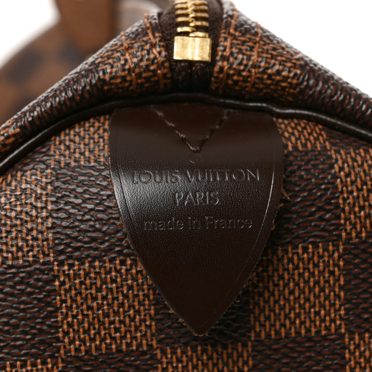 Louis Vuitton Damier Ebene Speedy 30 6 of 9