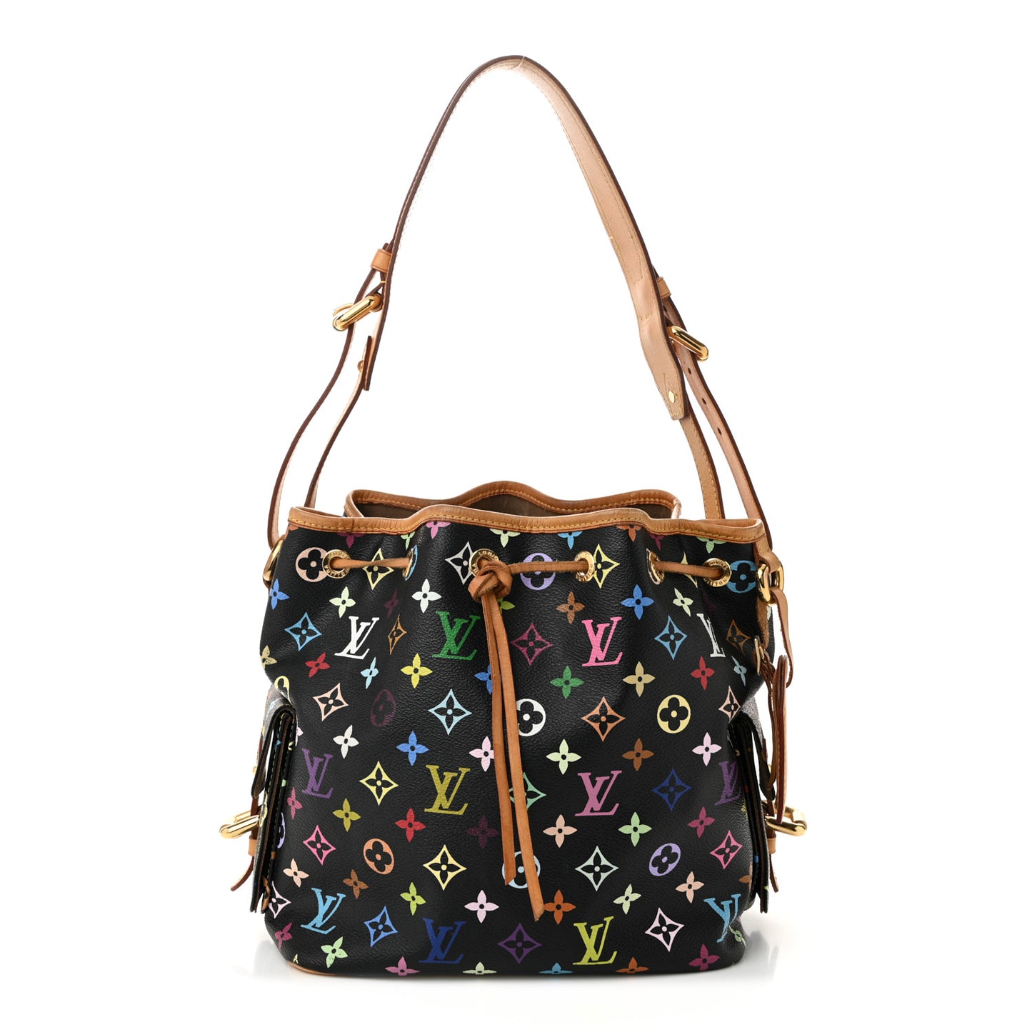 Monogram Multicolor Petit Noe Black