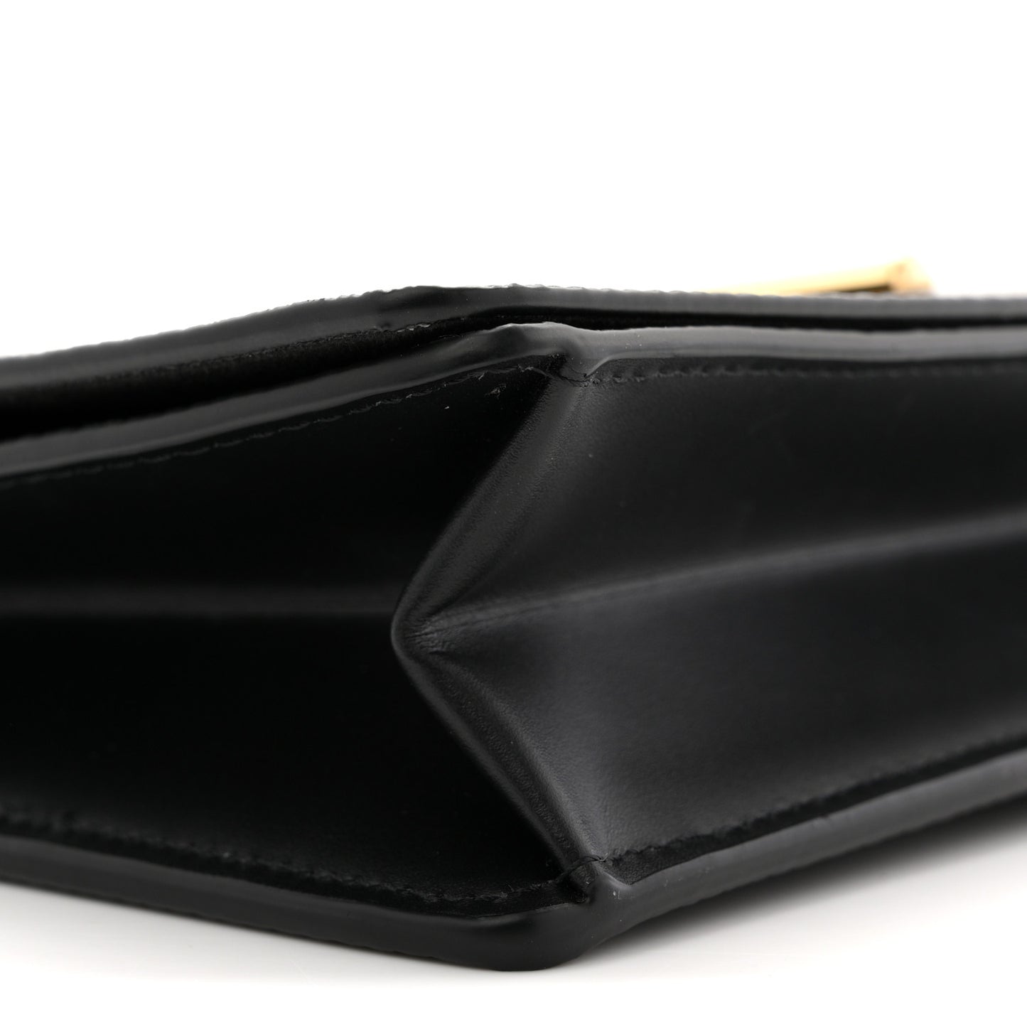 Epi Twist Belt Chain Wallet Black