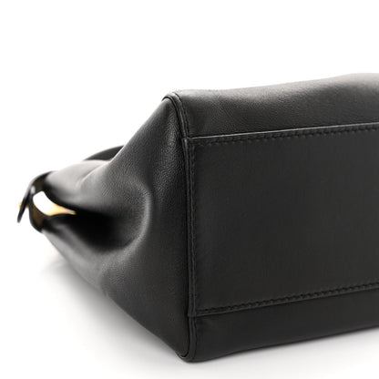 Fendi Nappa Mini Peekaboo Iconic Satchel Black 8 of 9