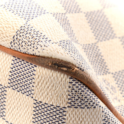 Louis Vuitton Damier Azur Delightful PM Rose Ballerine 13 of 17