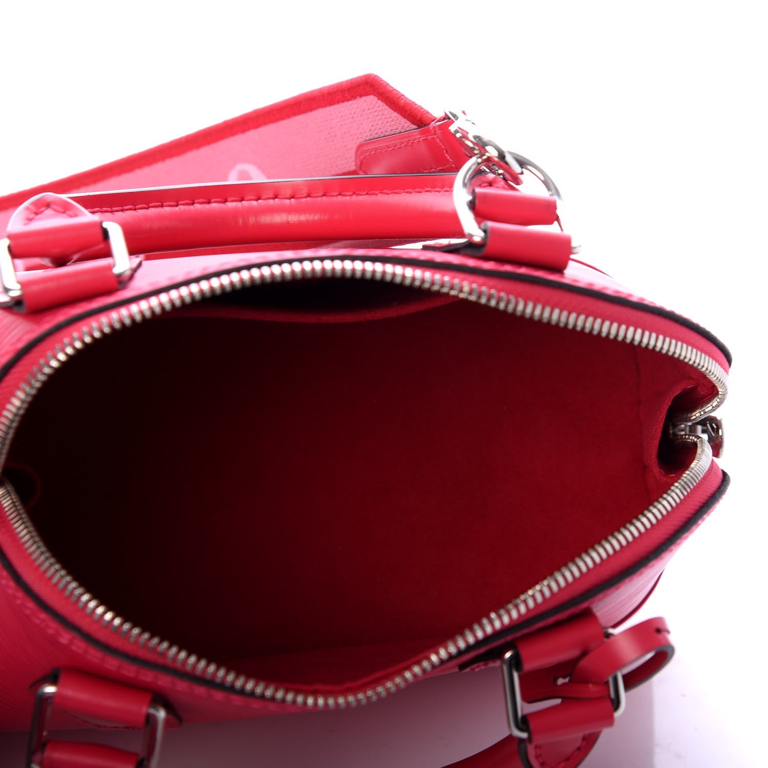 Louis Vuitton Epi Jacquard Alma BB Rose Pondicherry 5 of 10