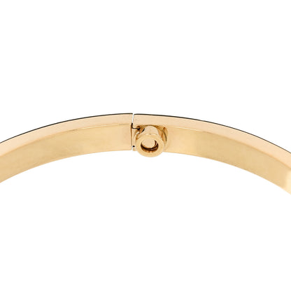 Cartier 18K Yellow Gold Small LOVE Bracelet 16 7 of 8
