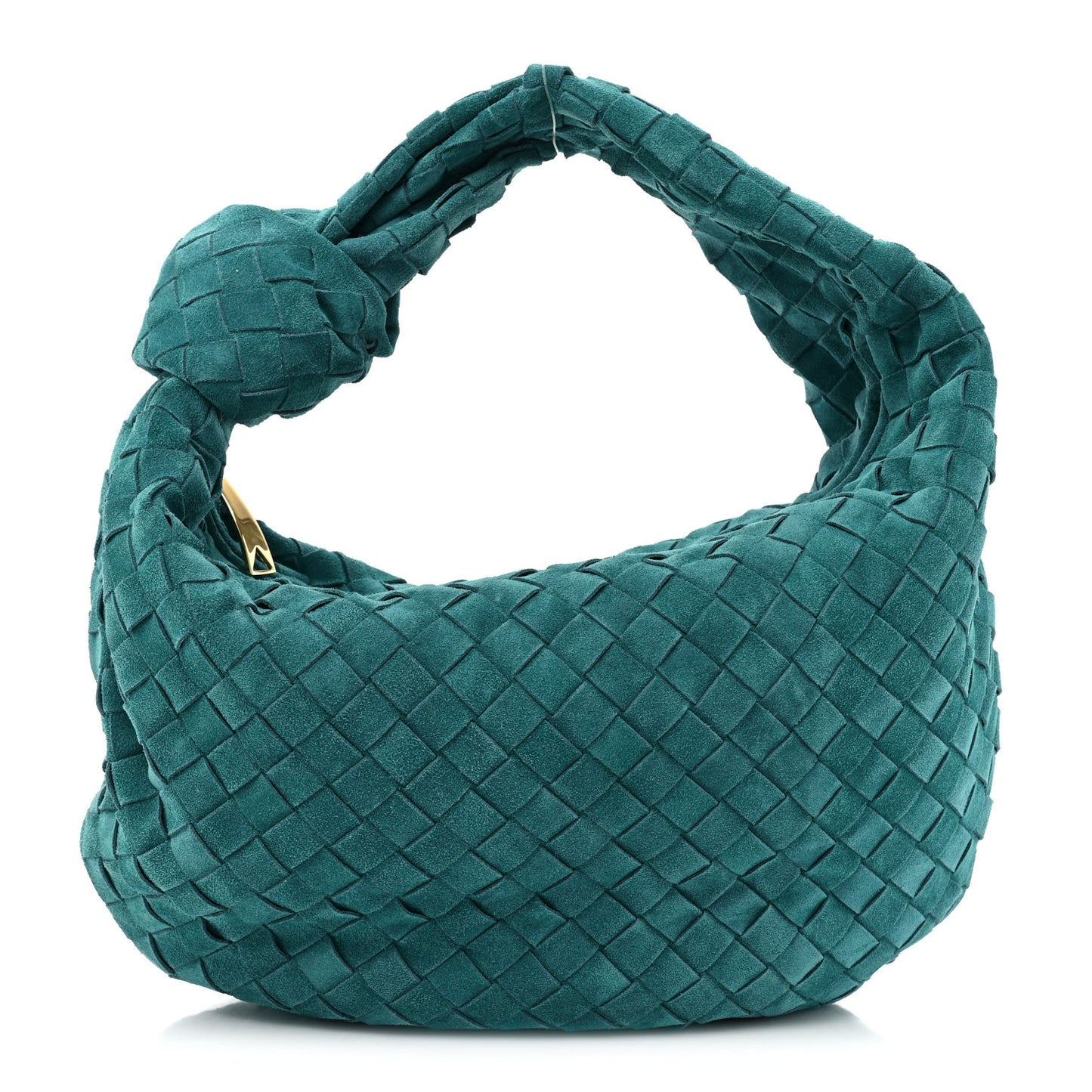 Suede Calfskin Intrecciato Teen Jodie Hobo Scuba