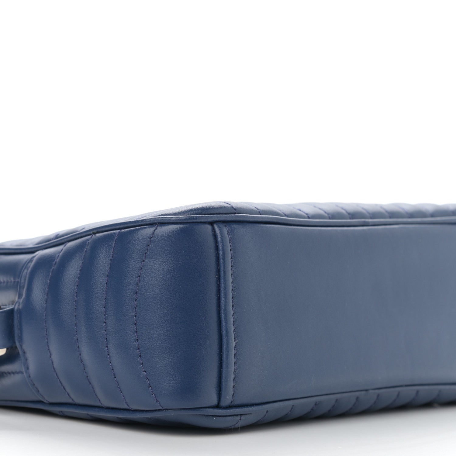 Prada Soft Calfskin Diagramme Crossbody Bag Bleuette 9 of 10