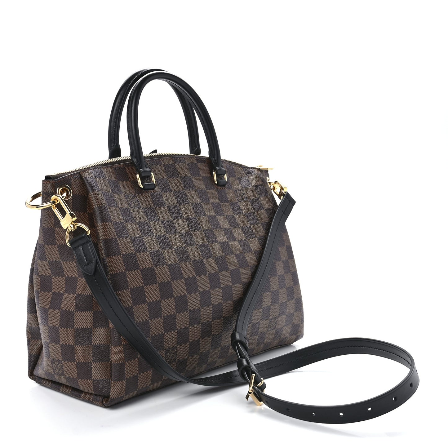 Damier Ebene Odeon Tote MM Black