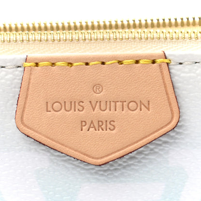 Louis Vuitton Monogram Giant By The Pool Multi Pochette Accessories Mini Pochette Blue 6 of 9
