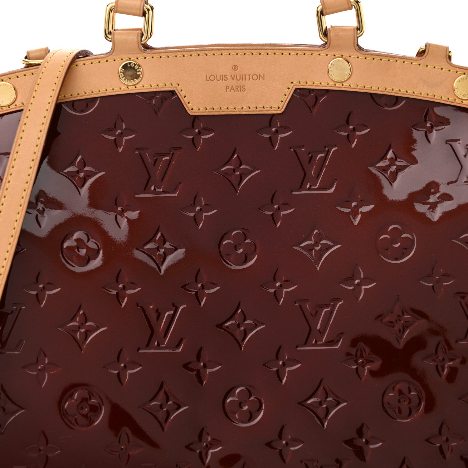 Louis Vuitton Vernis Brea MM Rouge Fauviste 8 of 12