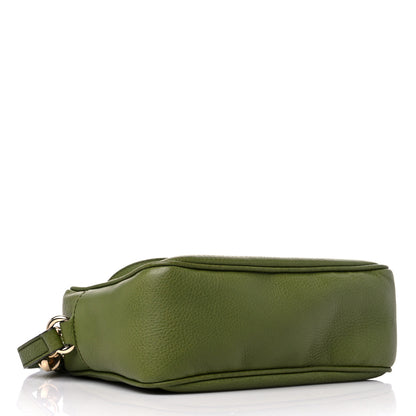 Gucci Pebbled Calfskin Small Soho Disco Bag Green 4 of 12