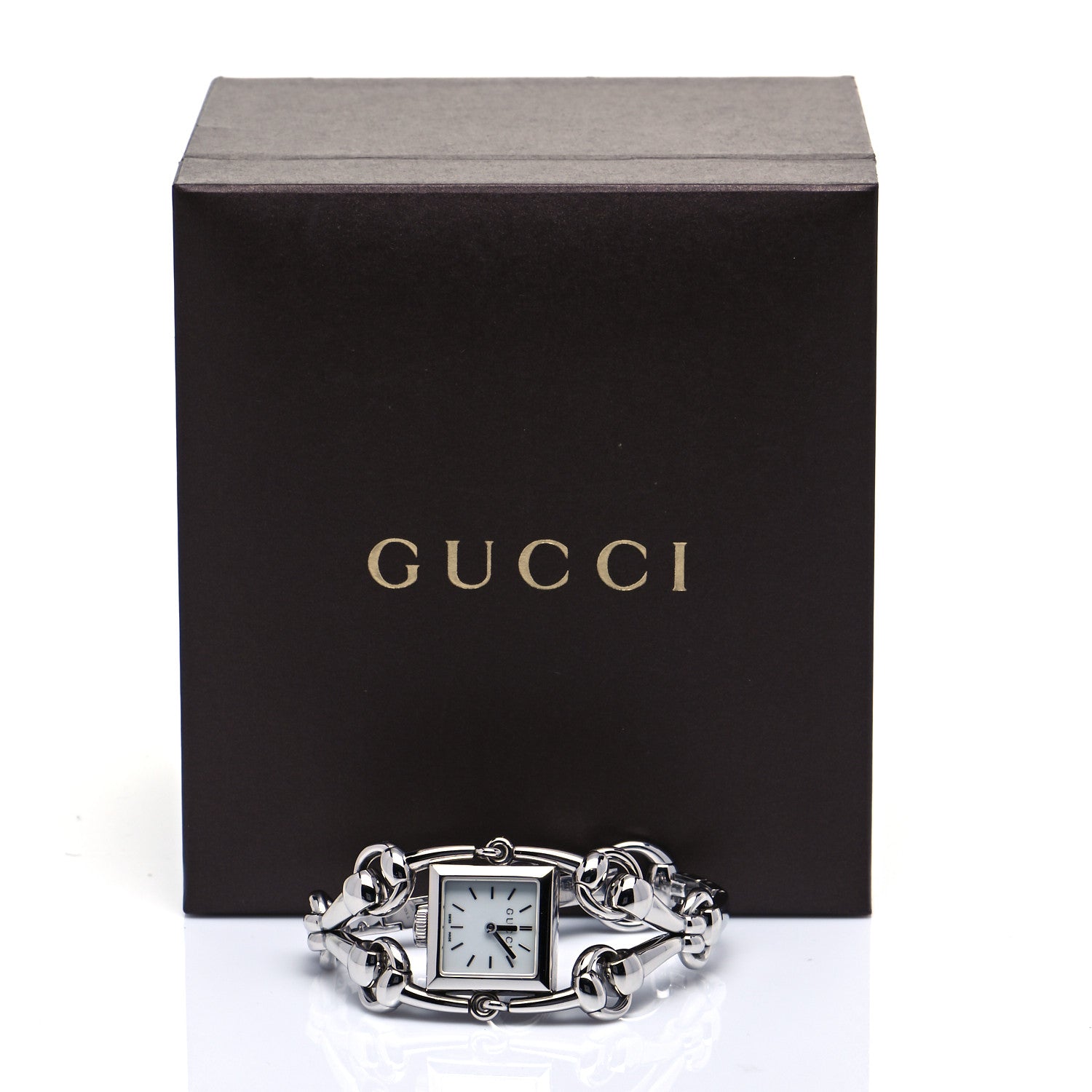 Gucci Stainless Steel Mother of Pearl 25mm Signoria Quartz Watch 6 of 6