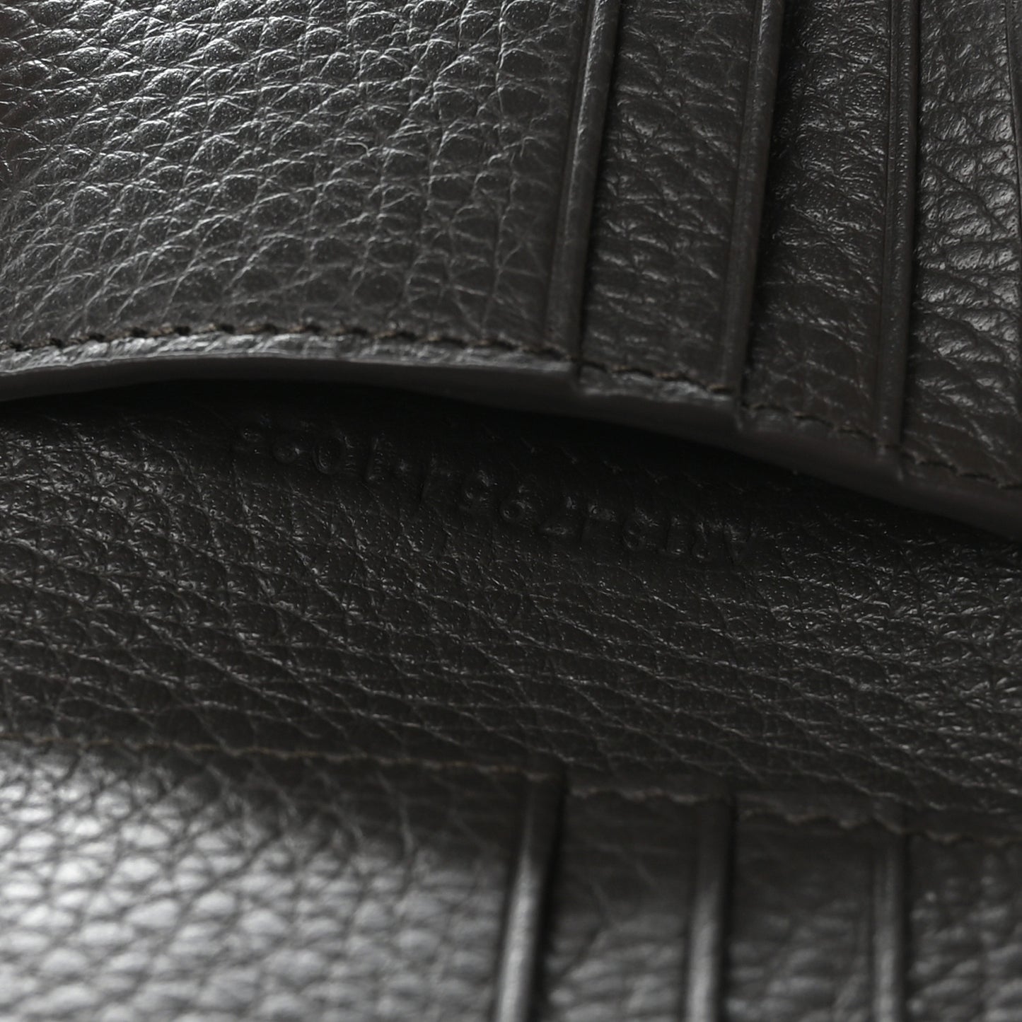 Calfskin Cassandre Bi-Fold Wallet Grey