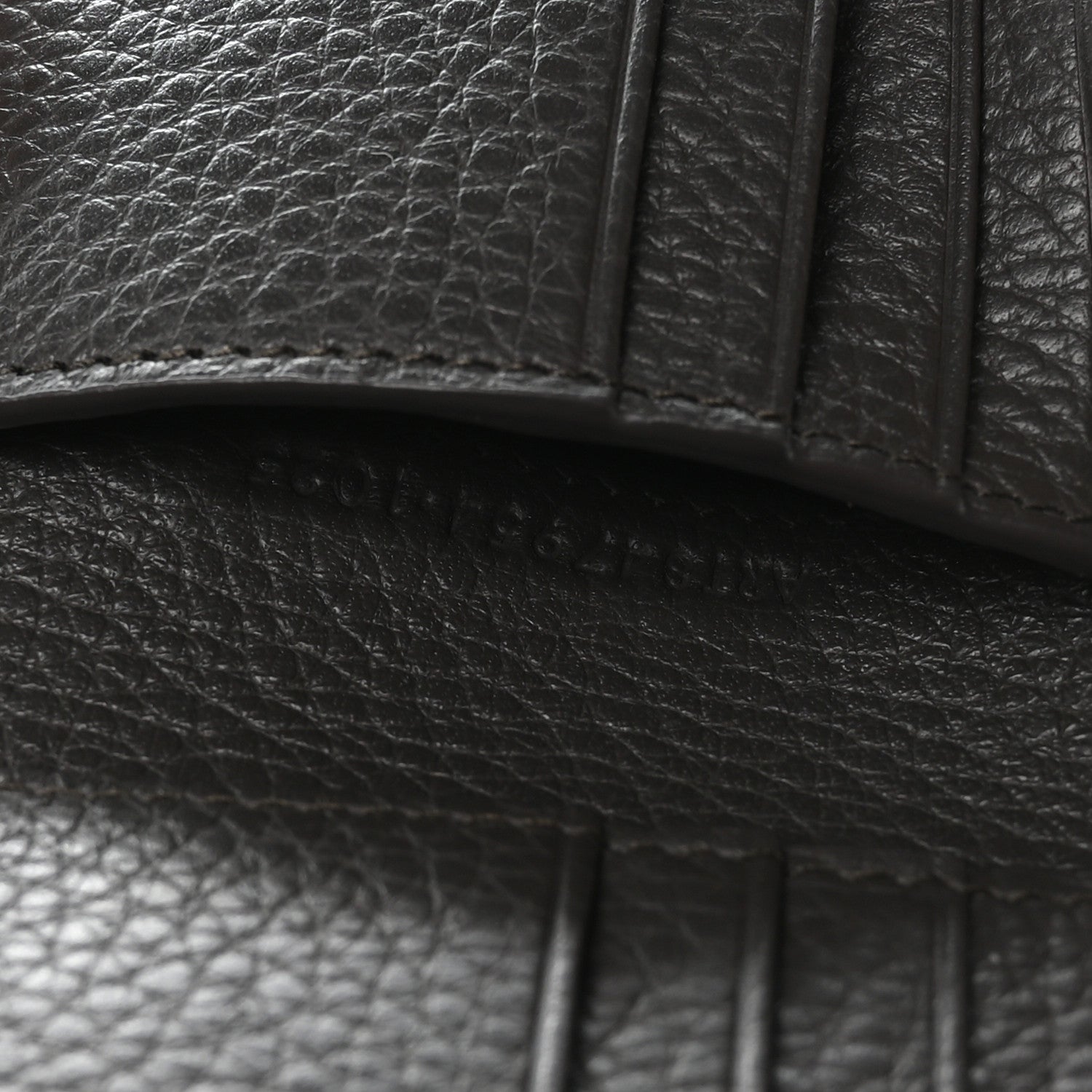 Saint Laurent Calfskin Cassandre Bi-Fold Wallet Grey 7 of 8