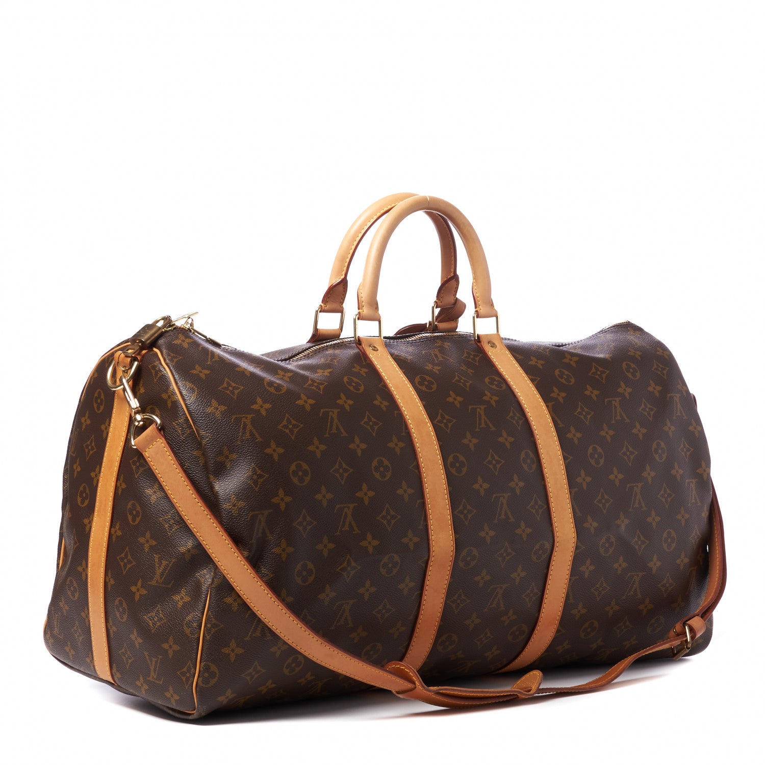 Louis Vuitton Monogram Keepall Bandouliere 55 2 of 9