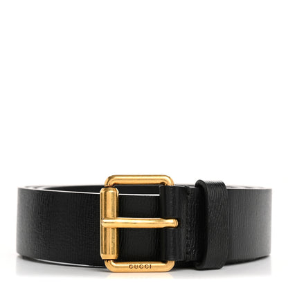 Gucci Shangai Calfskin Kingsnake 35mm Belt 100 40 Black Multicolor 1 of 9