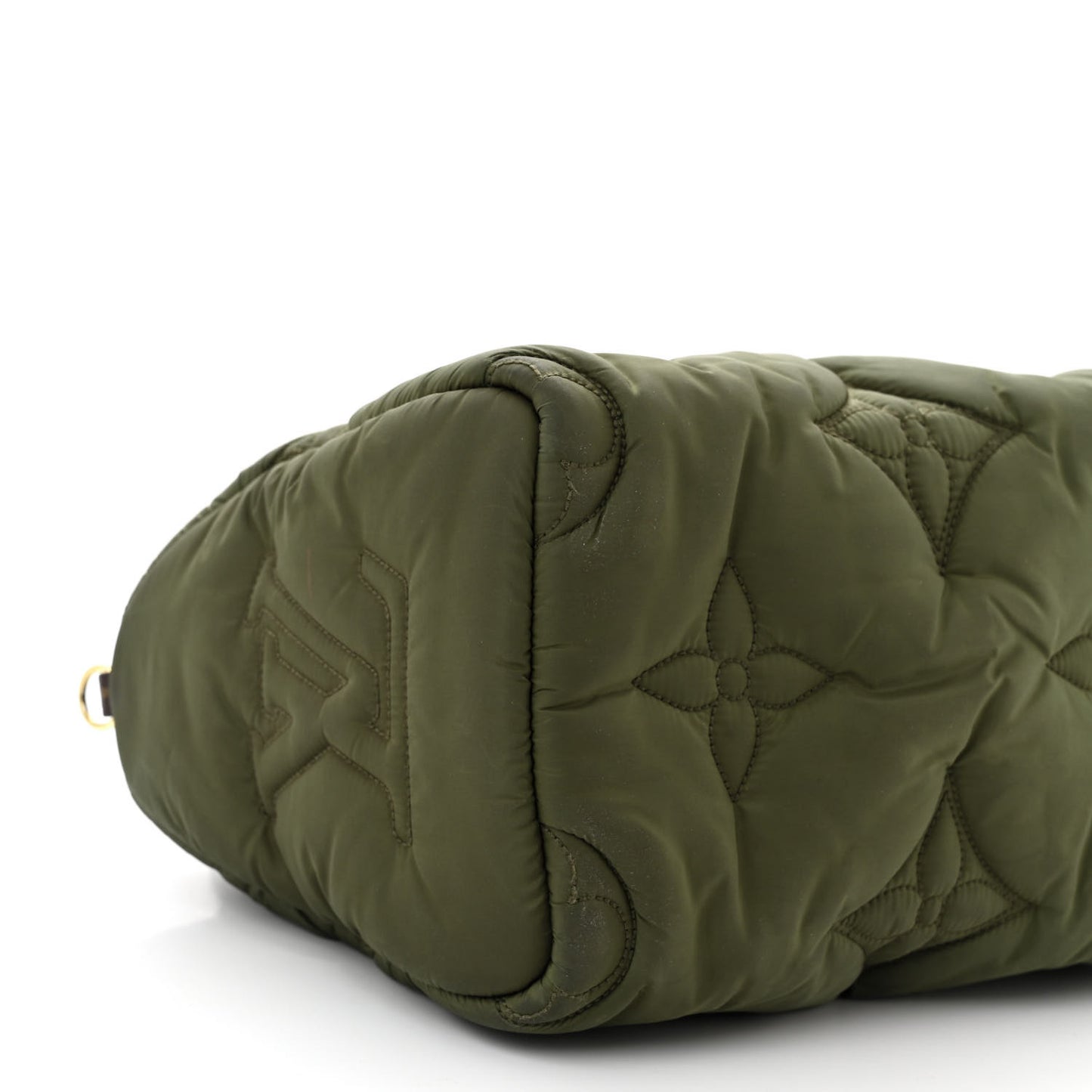 Econyl Mini Monogram Pillow Speedy Bandouliere 25 Khaki