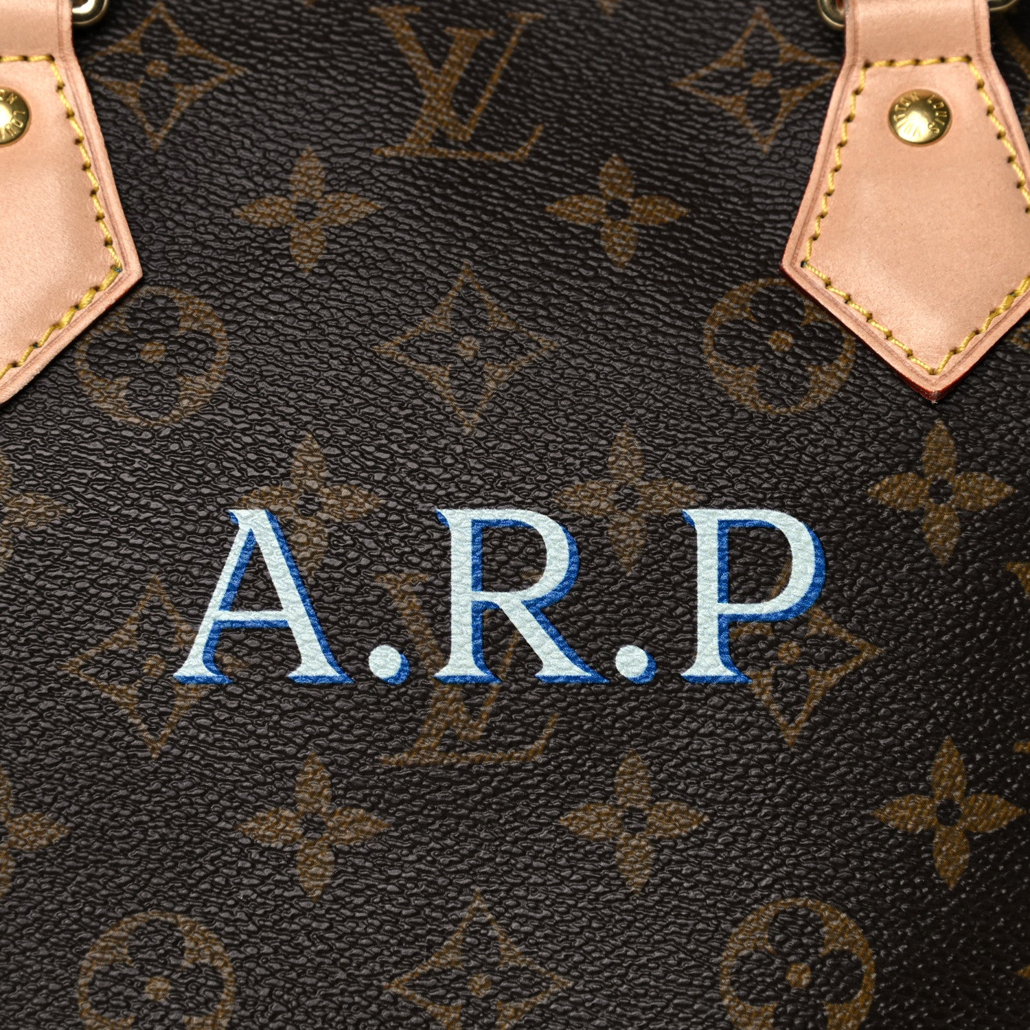 Louis Vuitton Monogram My LV Heritage Speedy Bandouliere 40 White Blue Clair 10 of 15