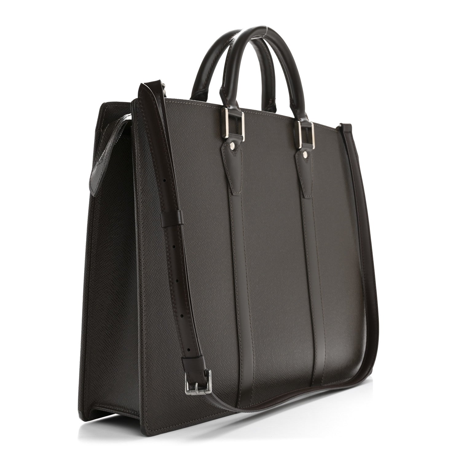 Louis Vuitton Taiga Lozan Briefcase Grizzli 3 of 12