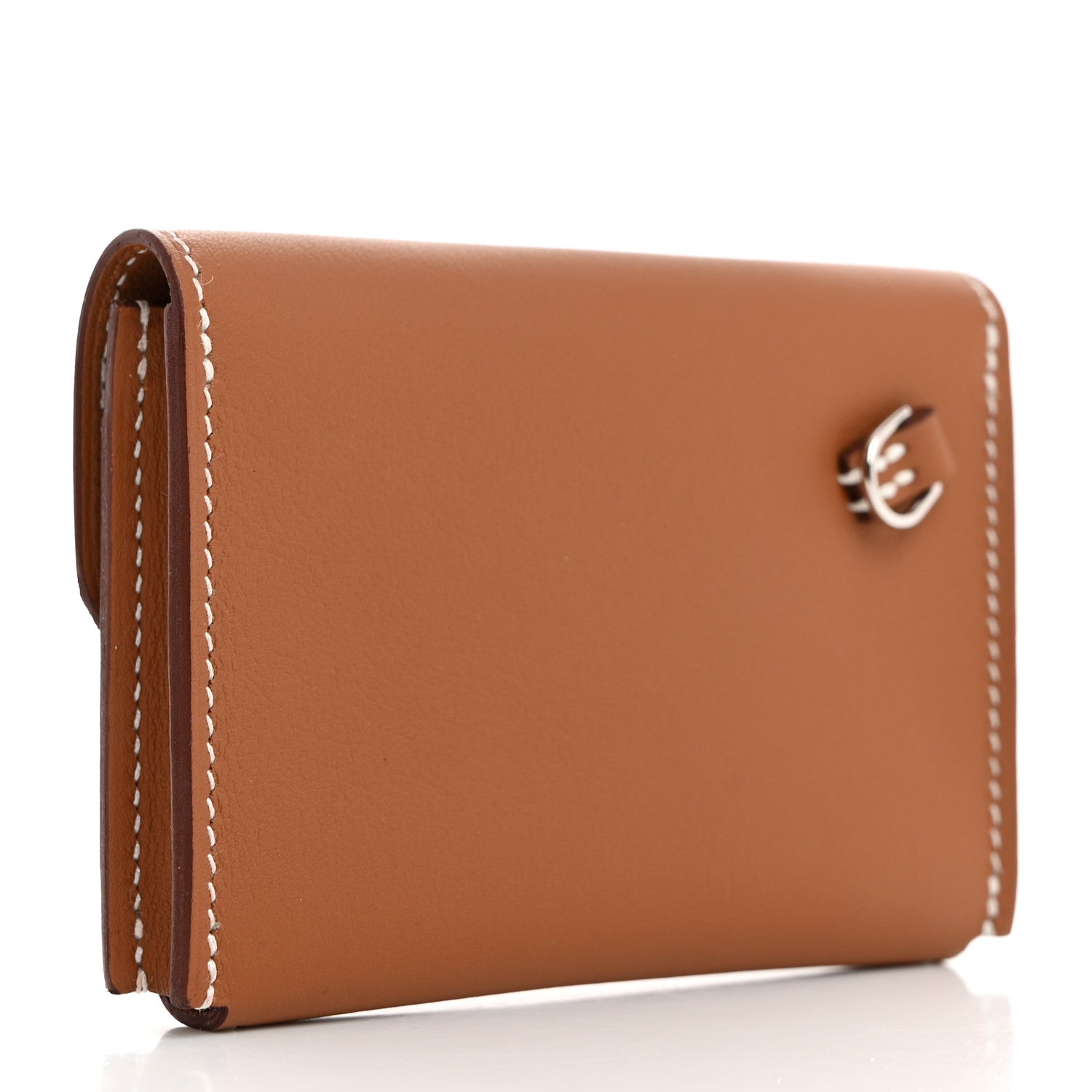 Hermes Swift Hermesnap Card Holder Gold 3 of 8