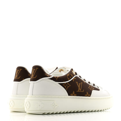Louis Vuitton Monogram Nylon Time Out Sneakers 36 4 of 9