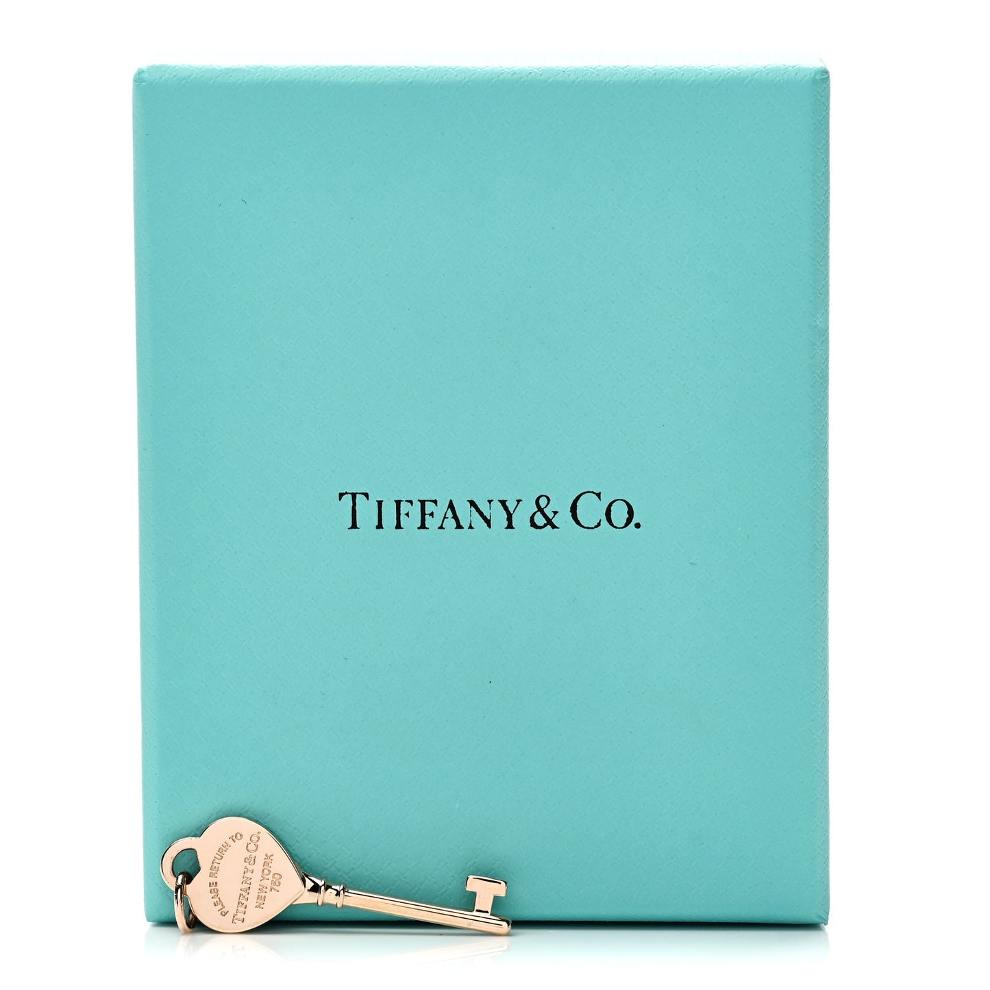 18K Rose Gold Return To Tiffany Heart Key Pendant