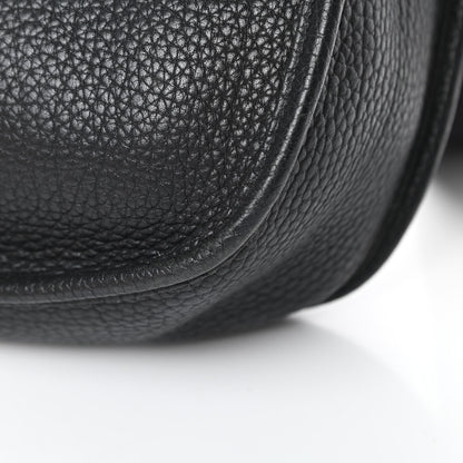 Hermes Taurillon Clemence Evelyne GM Black 10 of 13