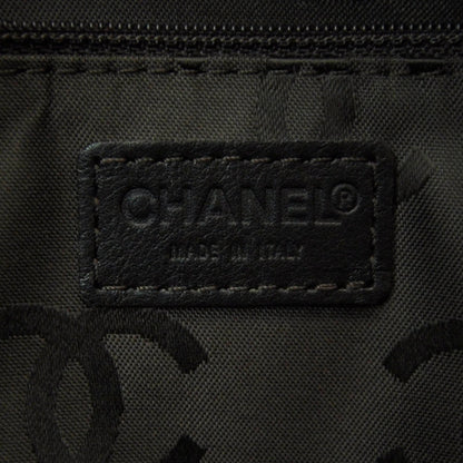 Chanel Suede Stitched Tassel CC Shoulder Bag Brown 10 of 11