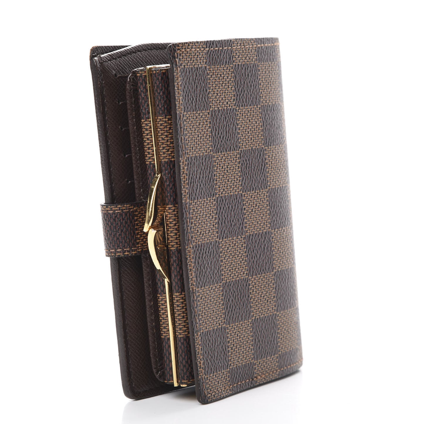 Damier Ebene French Purse Wallet