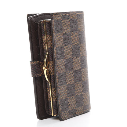 Louis Vuitton Damier Ebene French Purse Wallet 2 of 9