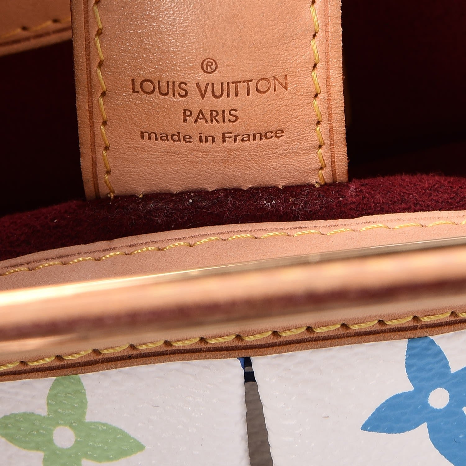 Louis Vuitton Monogram Multicolor Judy MM White 6 of 9