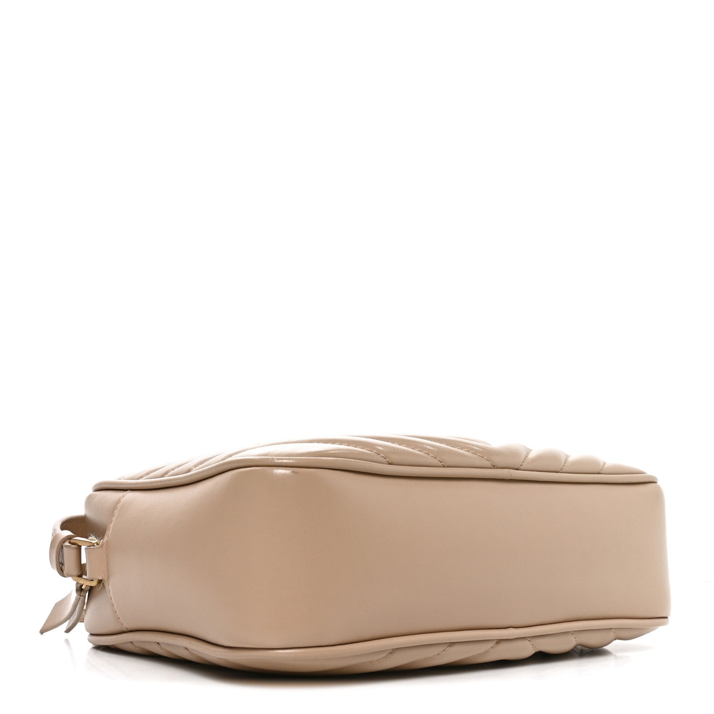 Calfskin Matelasse Monogram Lou Camera Bag Dark Beige