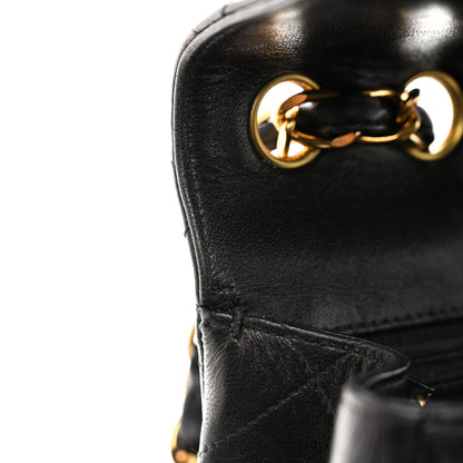 Chanel Lambskin Quilted Jumbo Single Flap Black 13 of 13