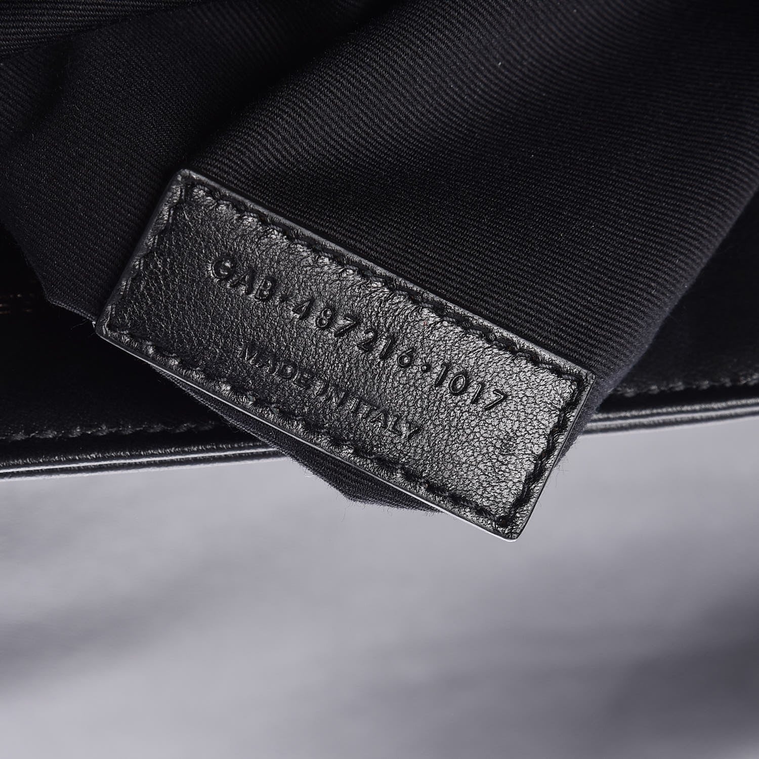 Saint Laurent Calfskin Y Quilted Monogram Medium Loulou Chain Satchel Black 8 of 9