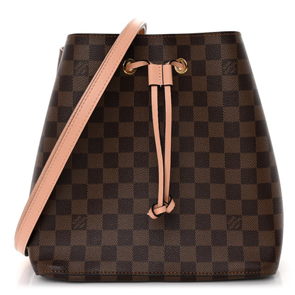 Louis Vuitton Damier Ebene Neonoe MM Venus Pink 1 of 9