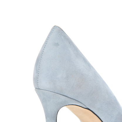 Jimmy Choo Suede Romy Pumps 36.5 Blue 9 of 17