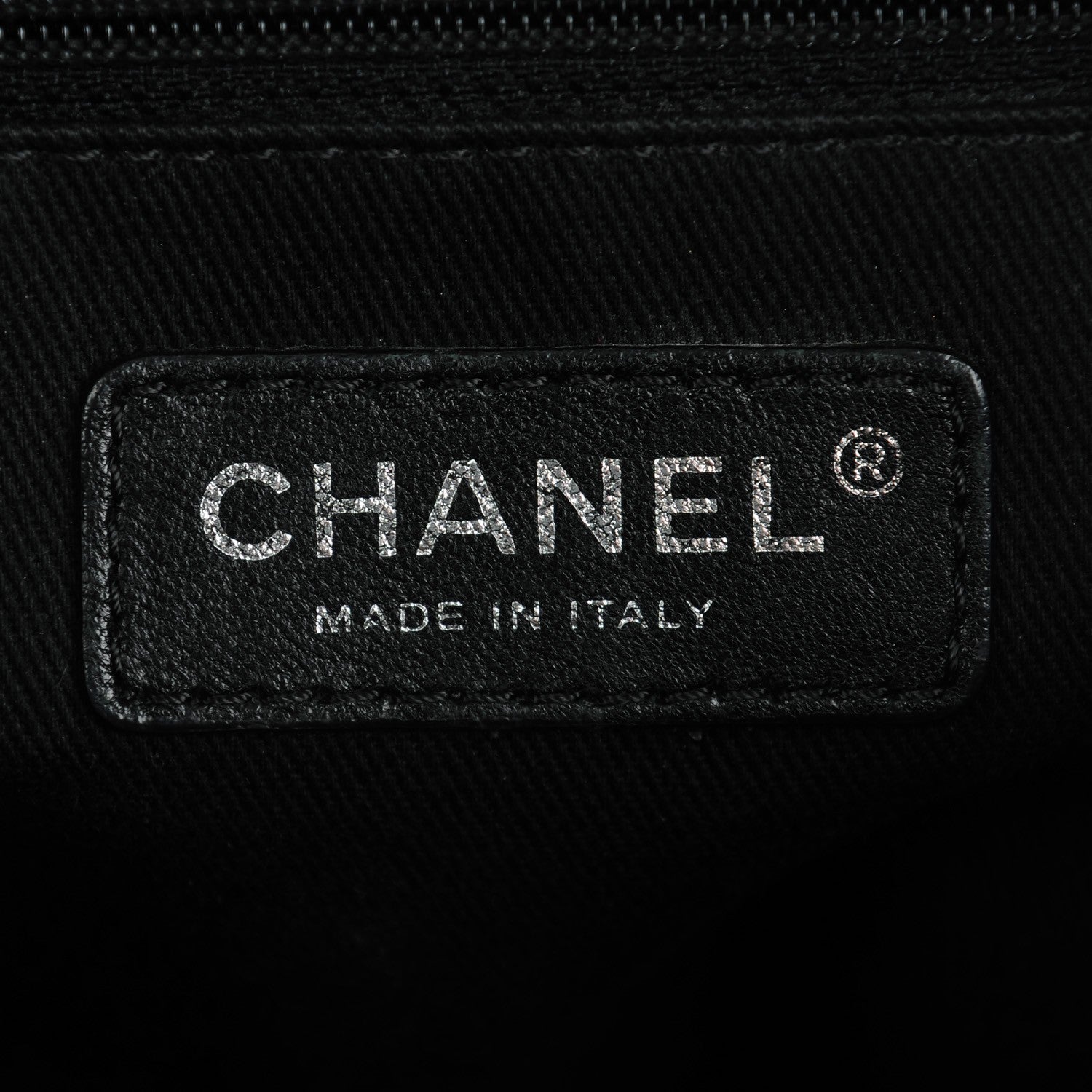 Chanel Iridescent Caviar Quilted Tall Chic Shopping Tote Dark Gold 15 of 18
