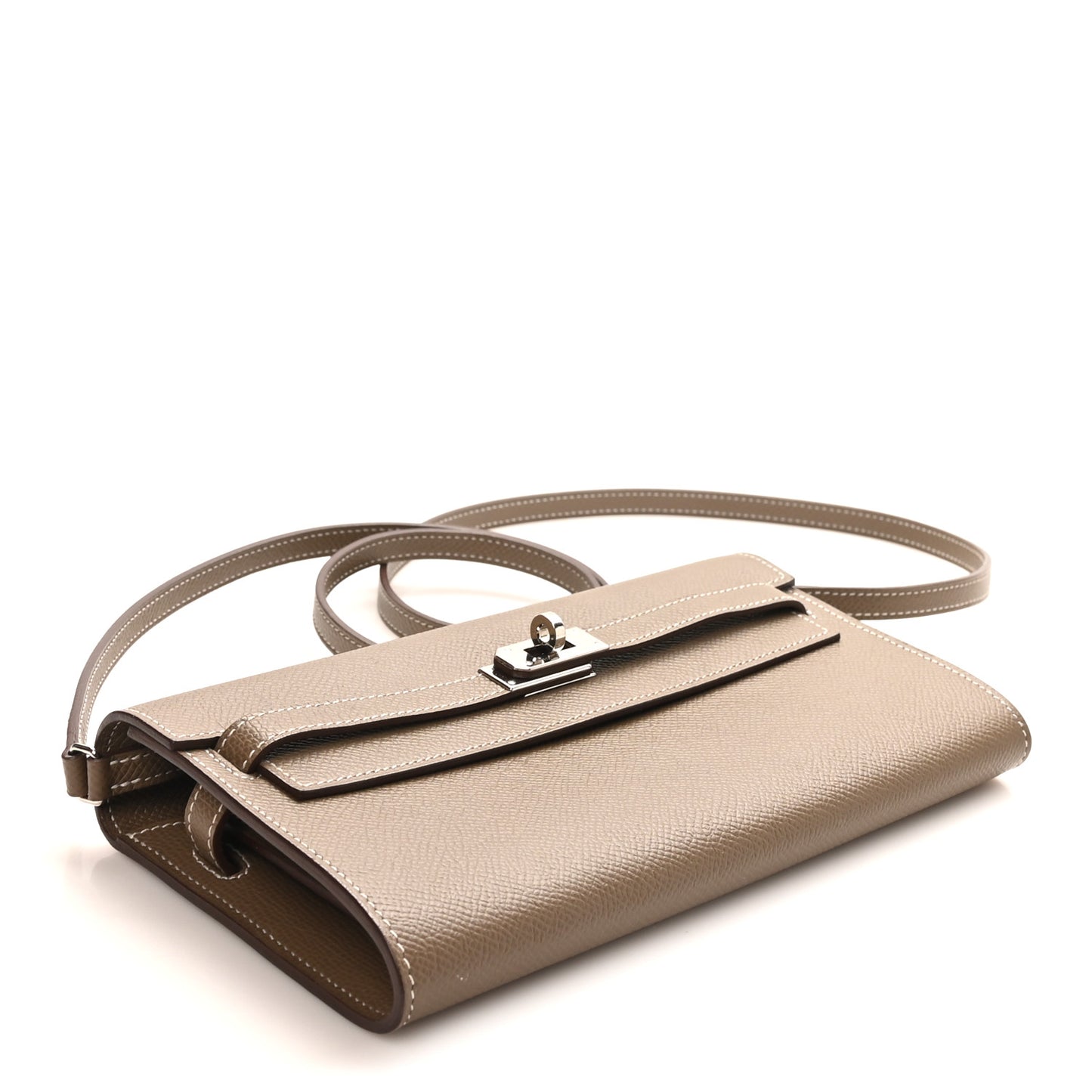 Epsom Kelly Wallet To Go Etoupe