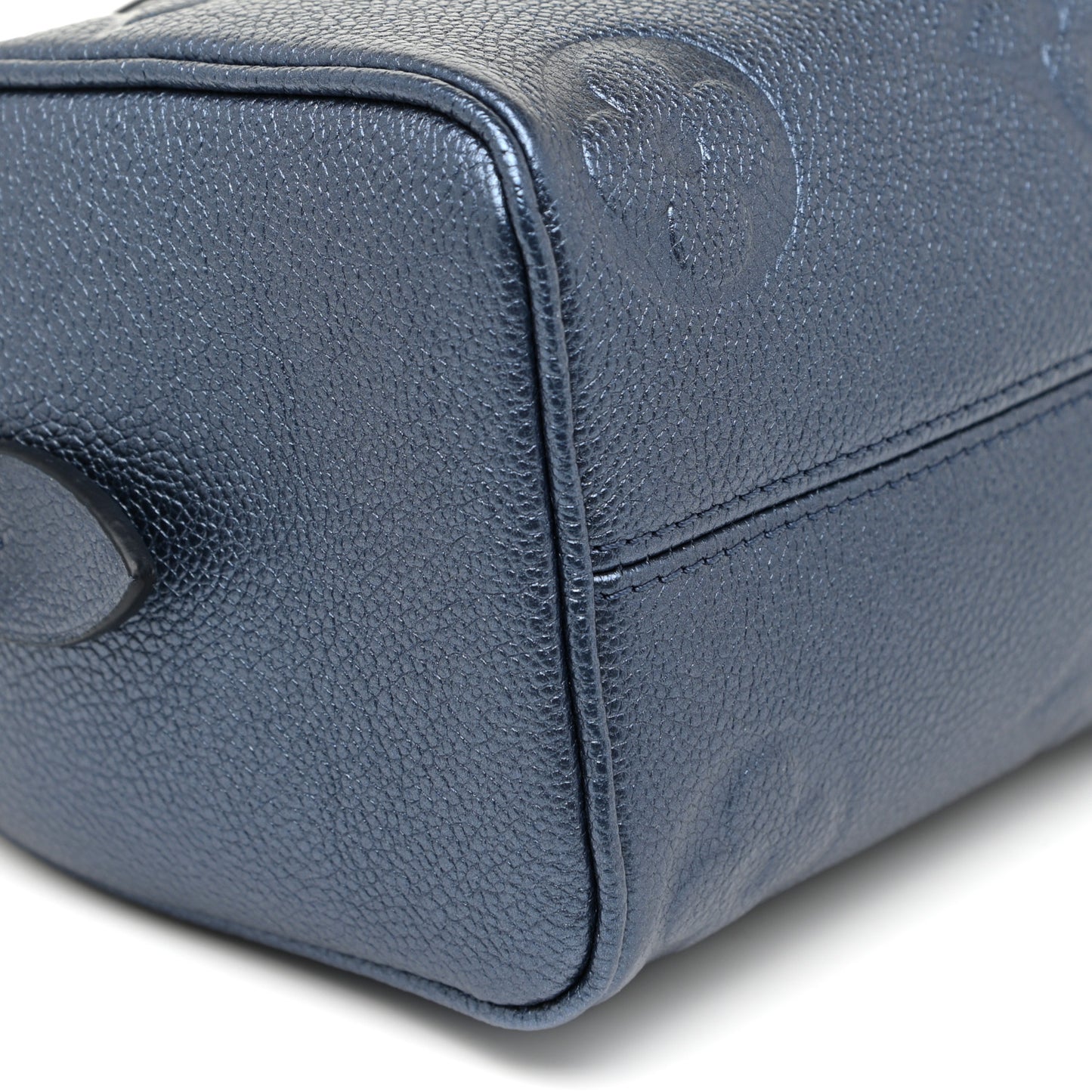 Metallic Empreinte Monogram Giant Speedy Bandouliere 20 Navy Nacre
