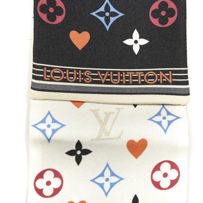 Louis Vuitton Silk Game On Bandeau Black White 5 of 7