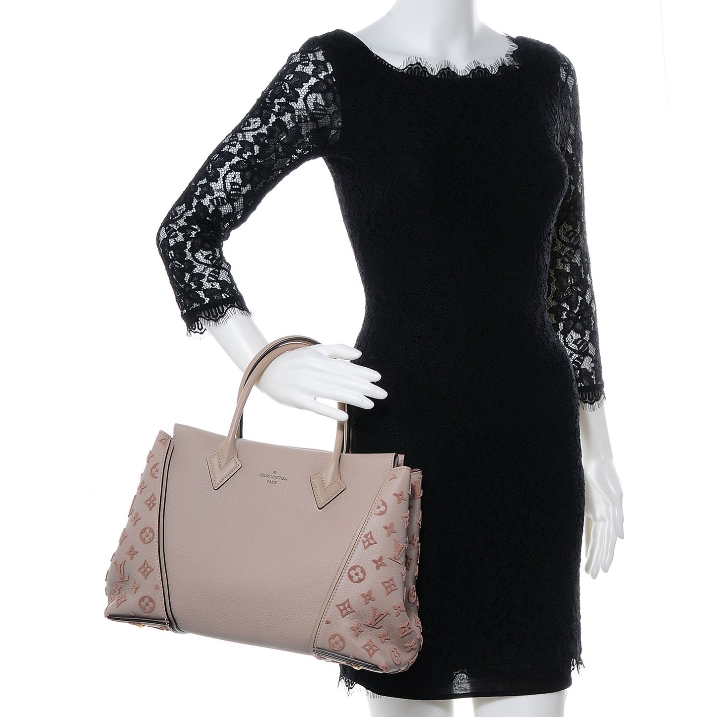 Veau Cachemire Tote W PM Galet