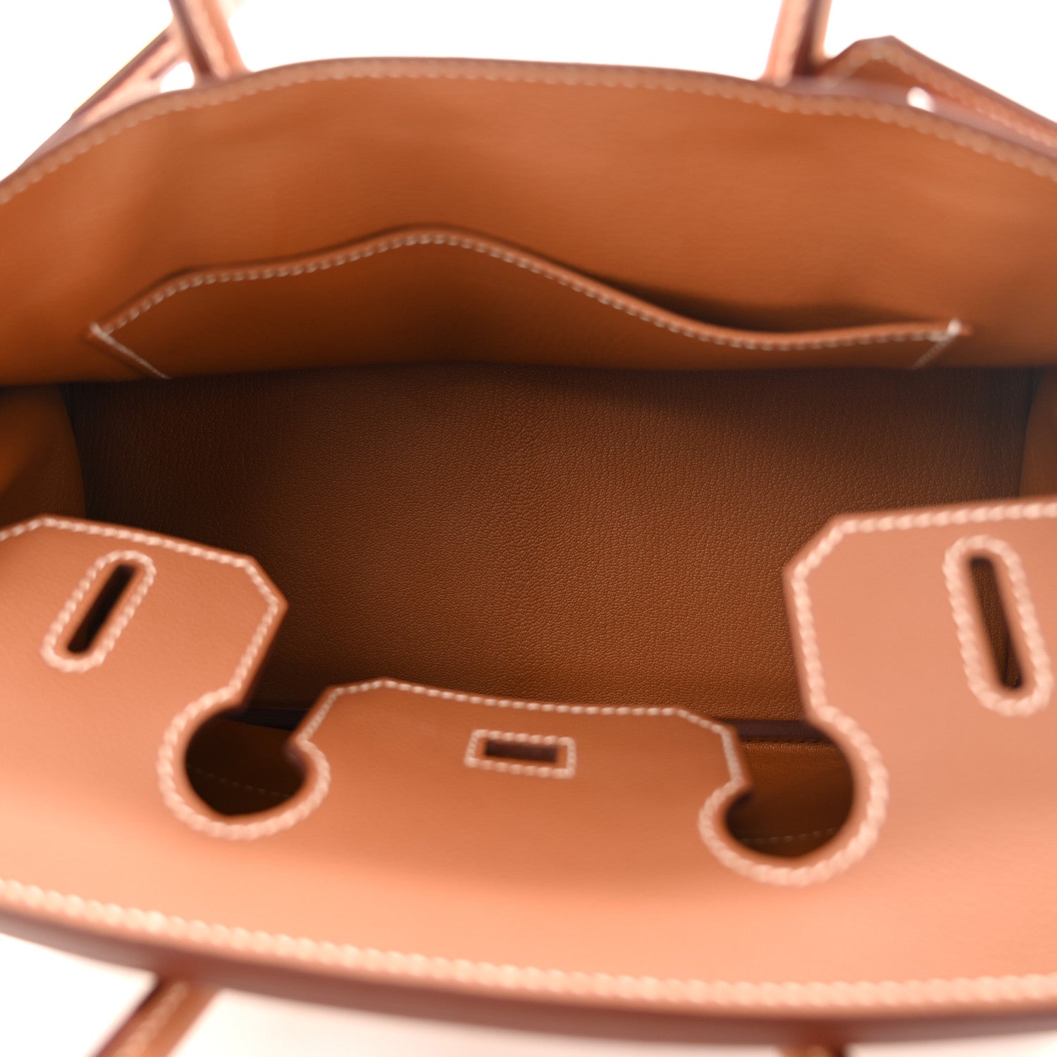 Hermes Evercolor Shoulder Birkin Light 29 Gold 5 of 11