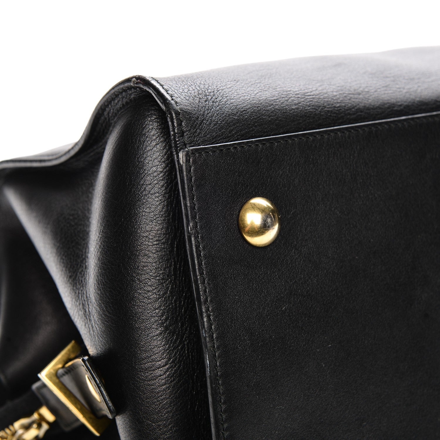 Saint Laurent Calfskin Medium Classic Y Cabas Black 8 of 9