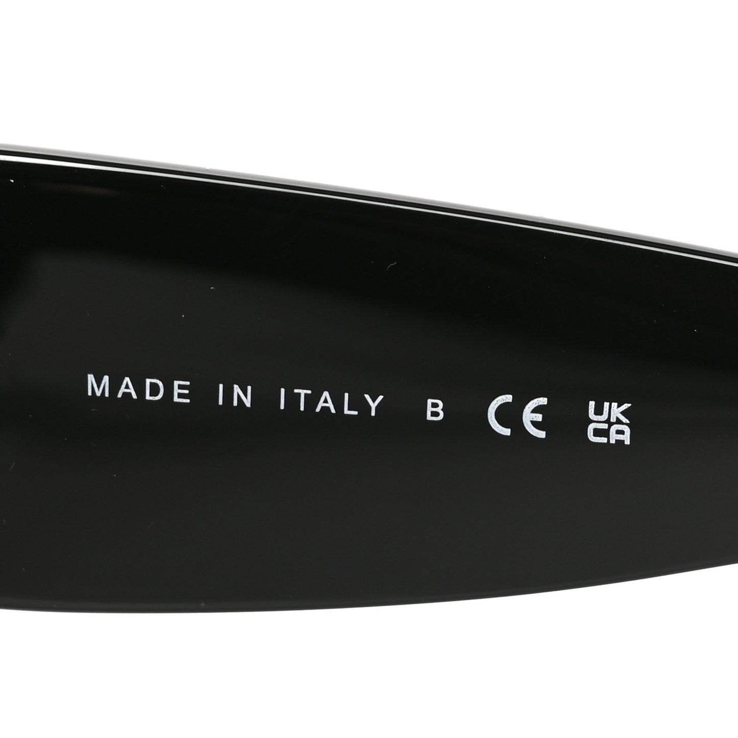 Acetate Rectangle Sunglasses 5435-A Black