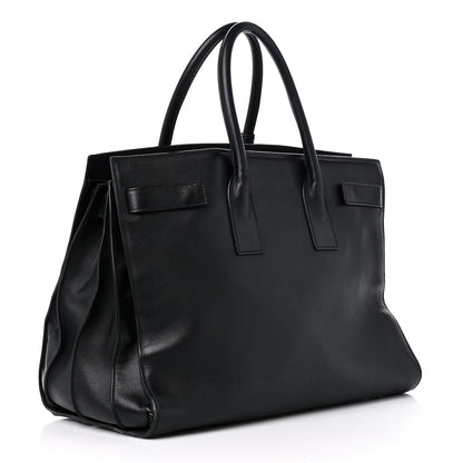 Saint Laurent Calfskin Large Sac de Jour Carryall Black 3 of 23
