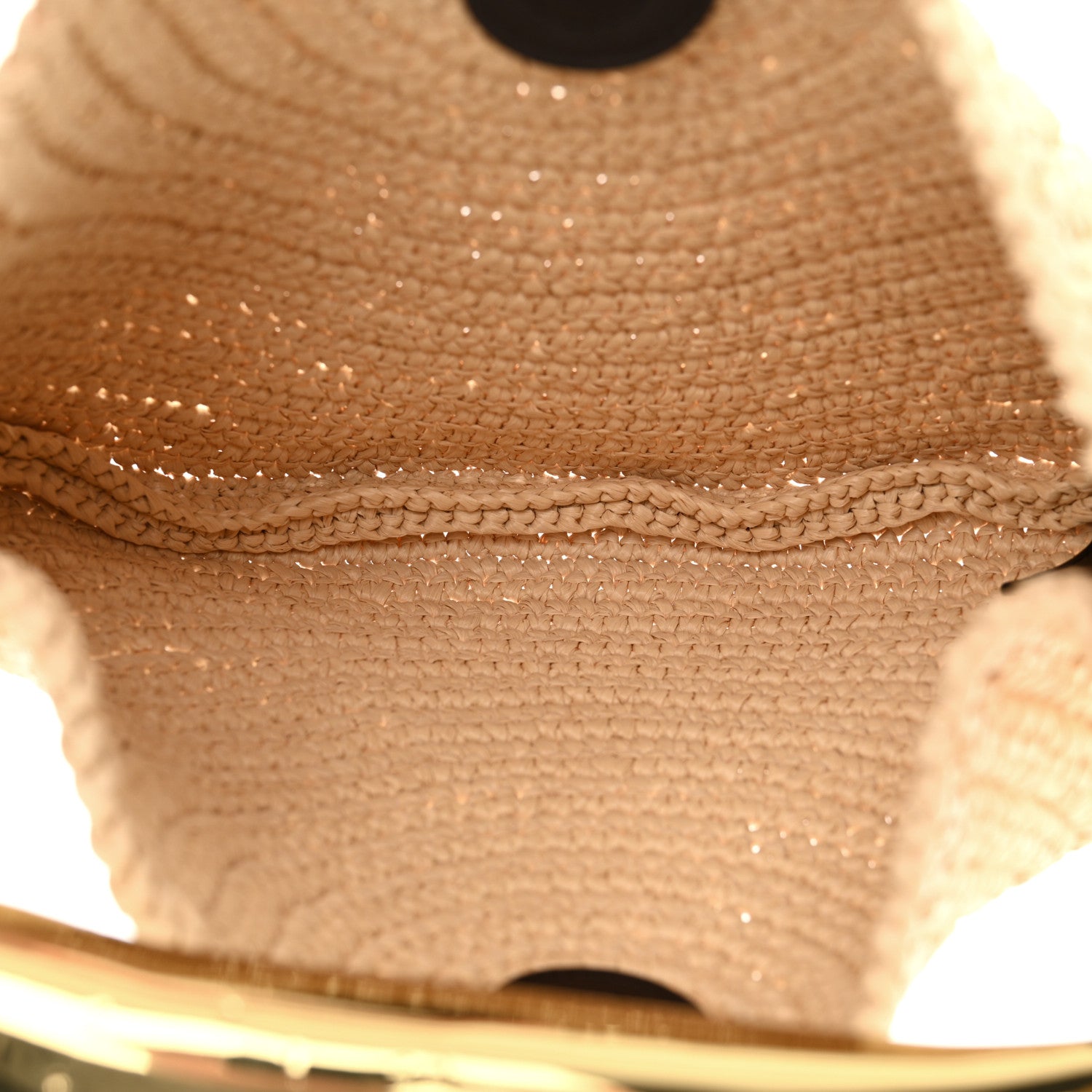 Bottega Veneta Raffia Crochet Sardine With Chain Bag Natural Fondant 5 of 12