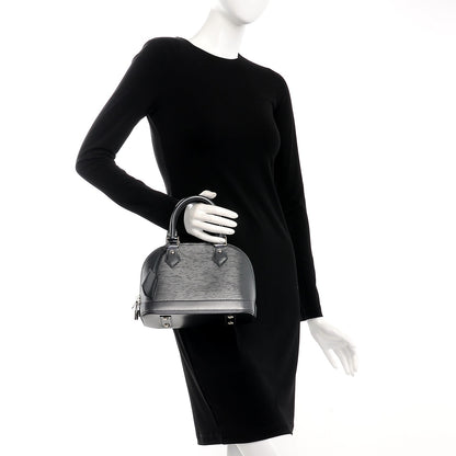 Louis Vuitton Epi Alma BB Anthracite Nacre 3 of 8